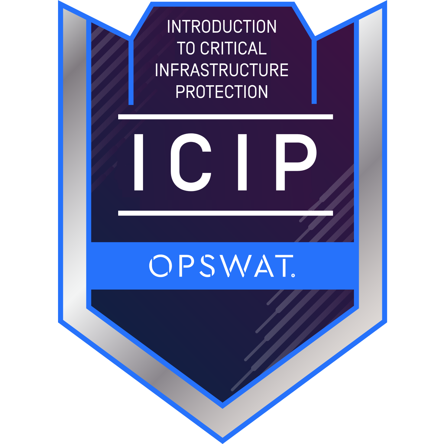 OPSWAT Introduction to Critical Infrastructure Protection badge